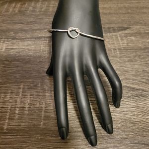 Estate Heart Knot Bracelet